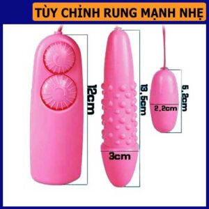 Trứng rung tình yêu hai đầu có gai - Trứng Rung Gai