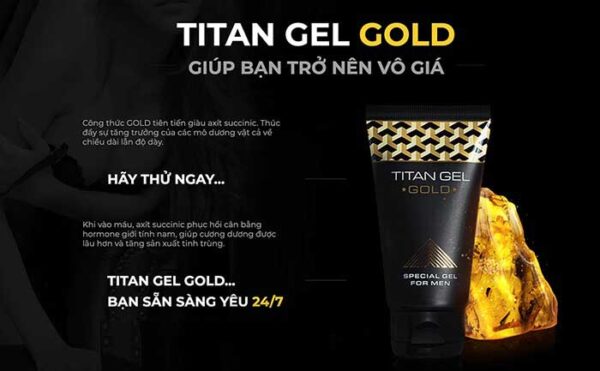 Titan gel gold tăng cường kích thước dương vật
