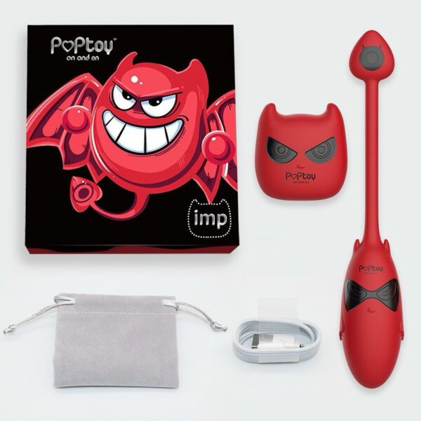 Trứng rung tình yêu poptoy điều khiển từ xa