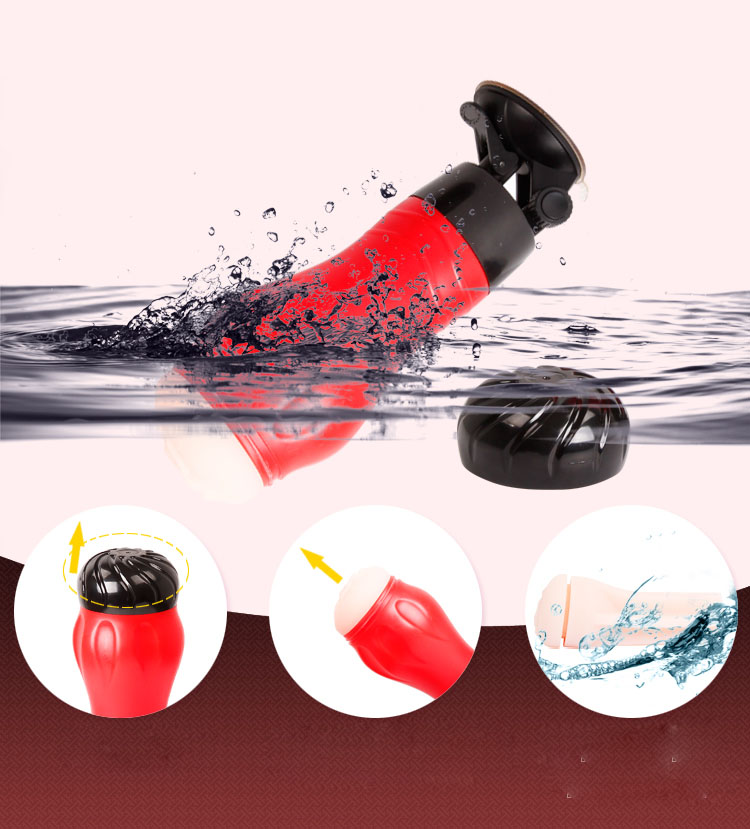 Âm đạo giả nguỵ trang đèn pin crazy bull delia, âm đạo giả cầm tay, âm đạo giả gắn tường