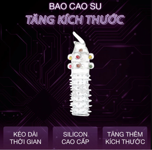 bao cao su có gai bi