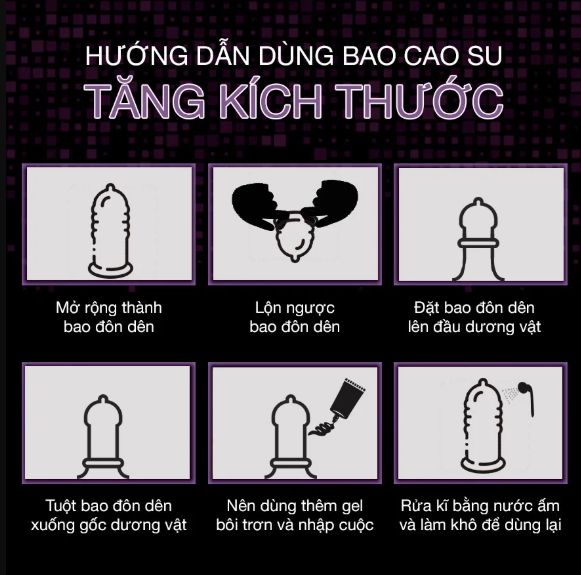 bao cao su kích thích quan hệ