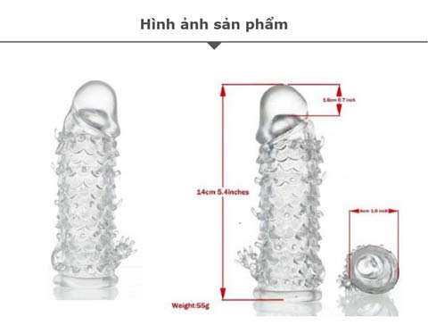 Bao cao su đôn dên vảy cá 