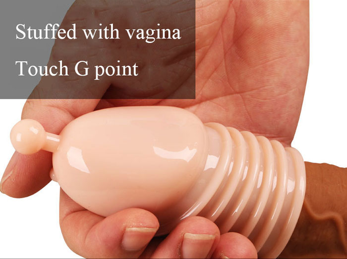 Bao đôn khúc đầu gai móc siêu độc, bao cao su đôn dên tăng kích thước