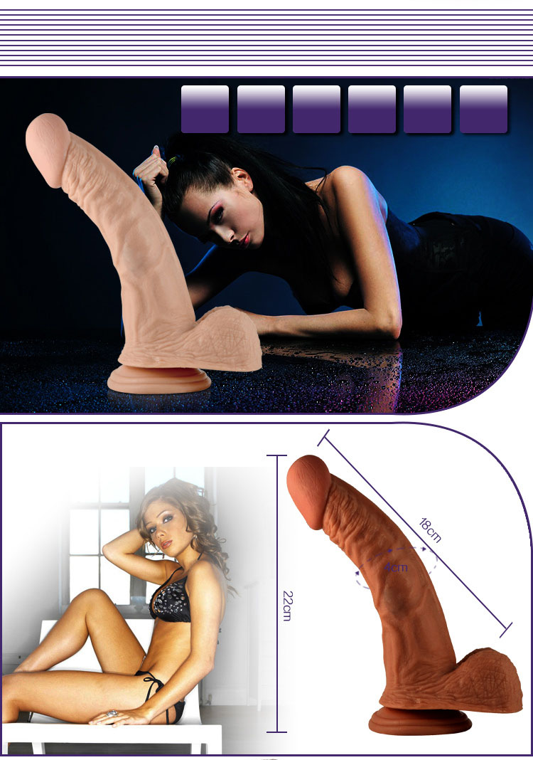 Dương vật giả hít tường có rung Lovetoy Real Extreme 8.5 inch