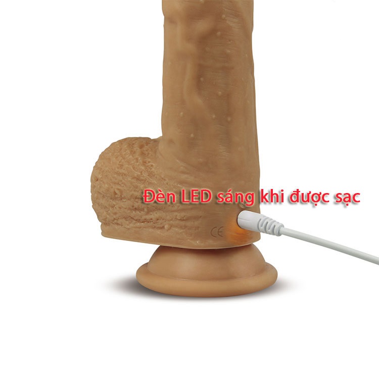 Dương vật siêu mềm rung ngoáy siêu thật Lovetoy Nature Cock Liam