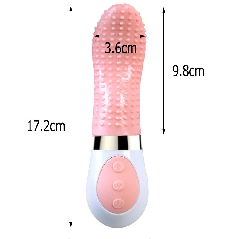 Lưỡi liếm Crazy Tongue cao cấp kèm trứng rung hai đầu