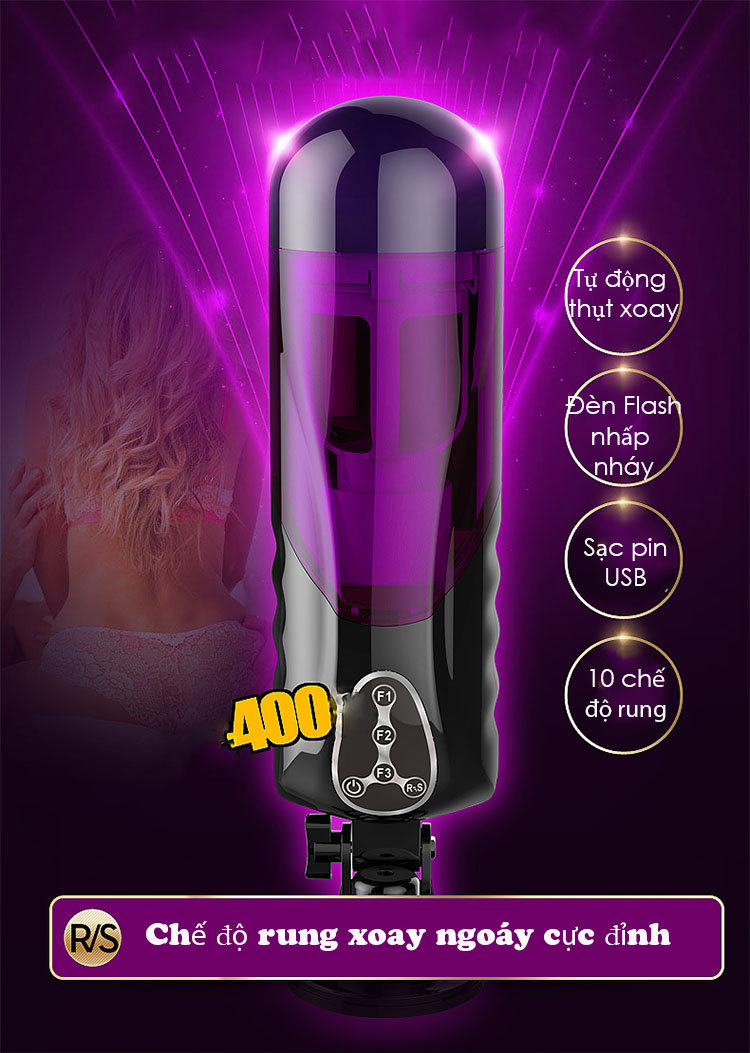 may-thu-dam-tu-dong-easylove203 Máy thủ dâm tự động EASYLOVE, âm đạo thủ dâm tự động, âm đạo giả gắn tường