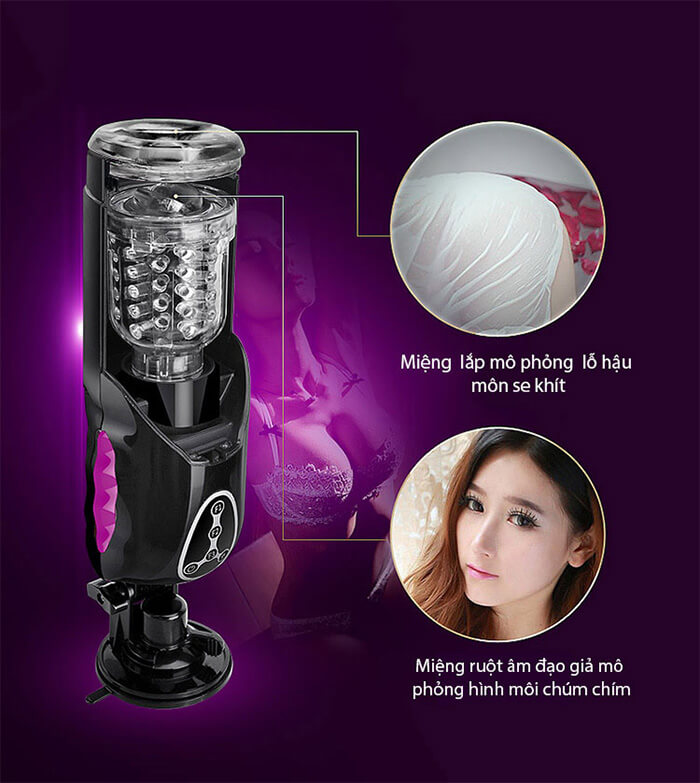may-thu-dam-tu-dong-easylove204 Máy thủ dâm tự động EASYLOVE, âm đạo thủ dâm tự động, âm đạo giả gắn tường