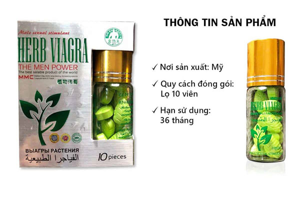 Thuốc cương dương viagra xanh