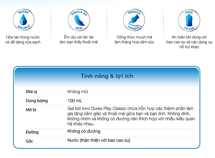 gel bôi trơn kích thích âm đạo nữ