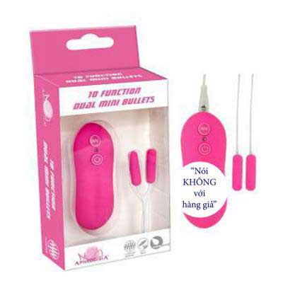 Trứng rung đôi mini siêu rung Aphrodisia