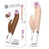 Dương vật giả size nhỏ phát nhiệt 45 độ Vibrators rung, vòng bi xoay thụt tăng khoái cảm
