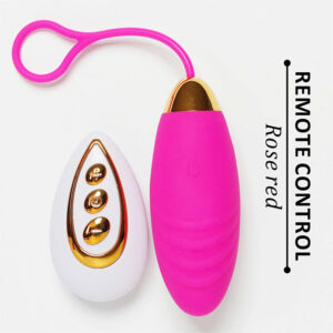 Trứng Rung Tình Yêu Không Dây Sạc Điện Remote Control (dạng tròn)