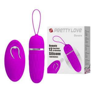 Trứng Rung PrettyLove Dawn 12 Chế Độ Điều Khiển Remote (SD Pin rời)