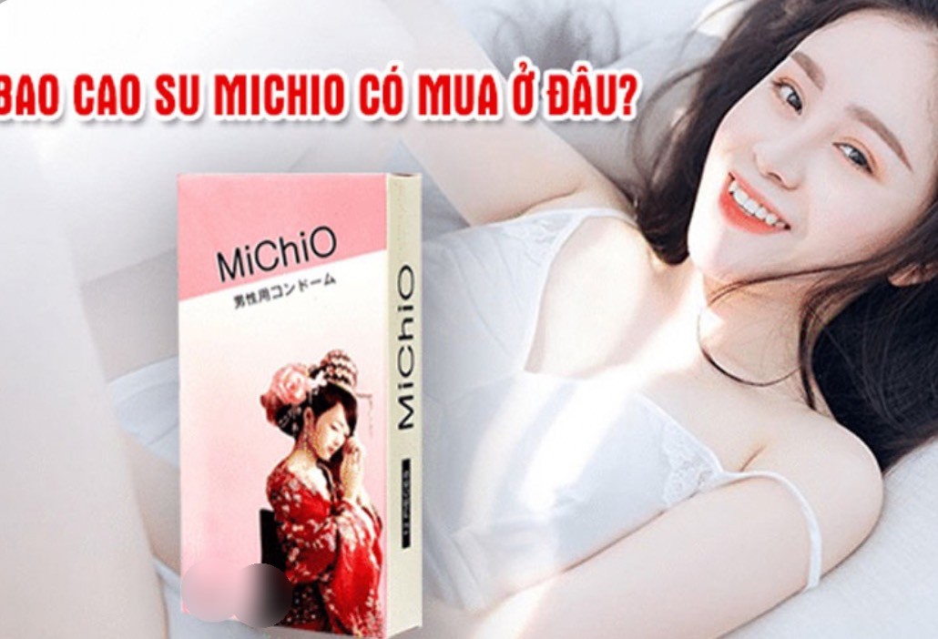 Bao cao su MiChiO gân siêu mỏng chân thật 12 bao 3