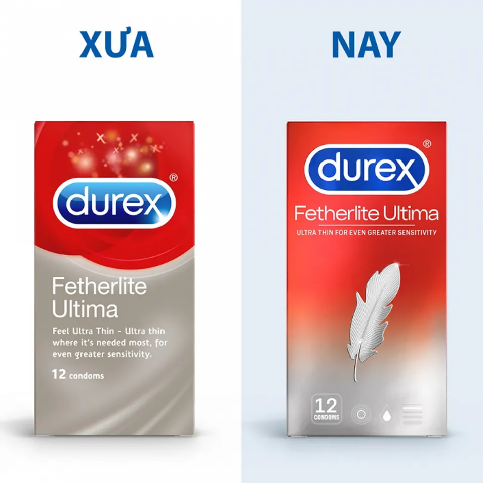Bao Cao Su Siêu Mỏng Durex Fetherlite Ultima Hộp 12 Cái 1